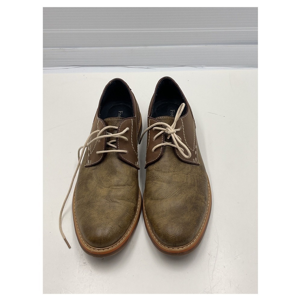 Freeman Men's Dress‎ Shoes Brown Casual Leather